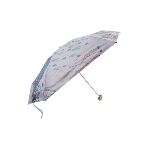 48CMx6K women sun umbrella sunshade five fold portable hand open umbrella small TXW-053