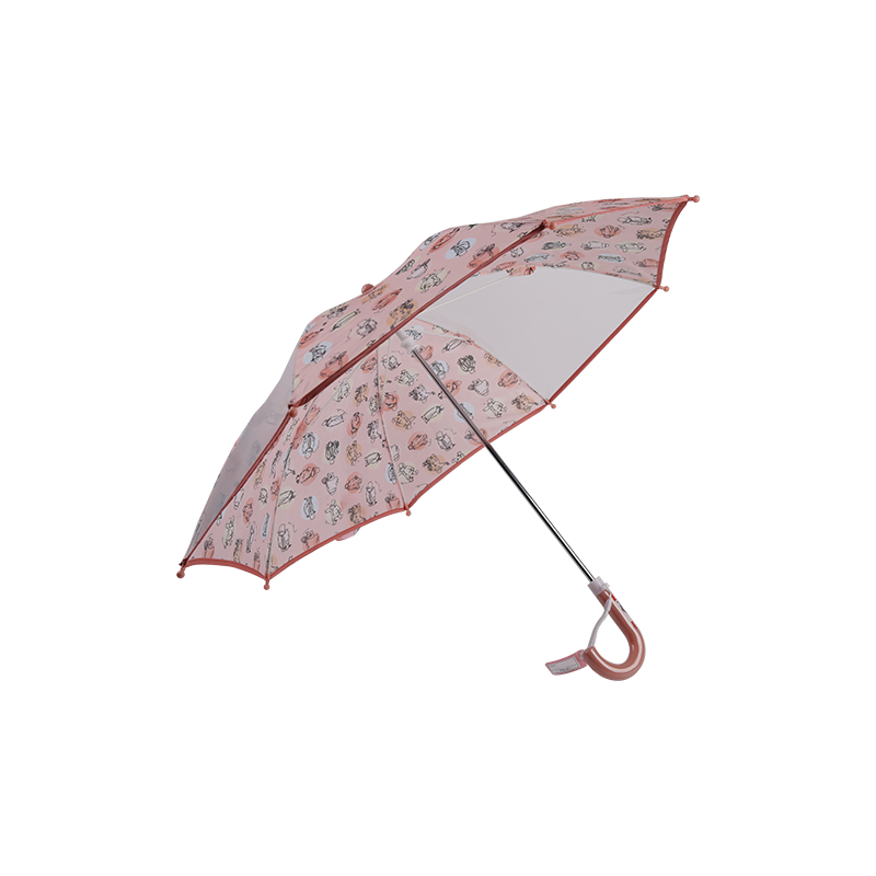 45CMx8K Hand-opened Safe Perspective Children Umbrella TXU-140