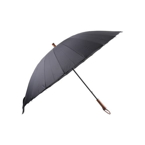 68.5CMx24K hand open wooden handle umbrella TXB-073