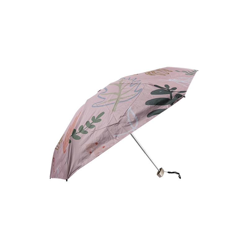 48CMx6K five fold ultra-light hand open flat umbrella TXW-053