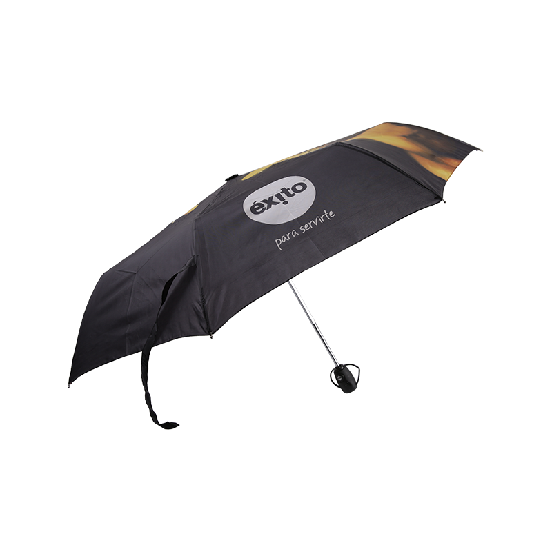 54CMx8K aluminum automatic open portable three-fold samll rain and sun umbrella TXZ-033