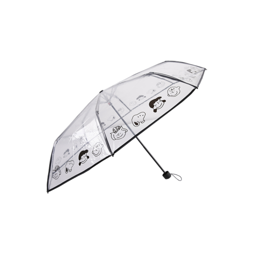 53CMx8K hand open three-fold transparent umbrella TXS-011